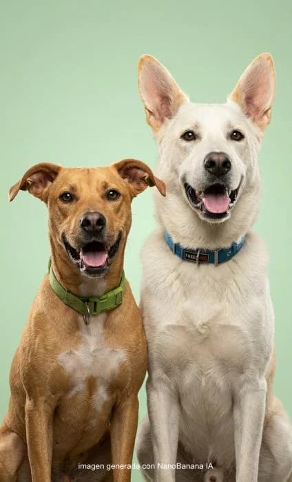 Daymon & Zeus, male young Mixed Breed for adoption at Adopciones La Madrilena, Madrid