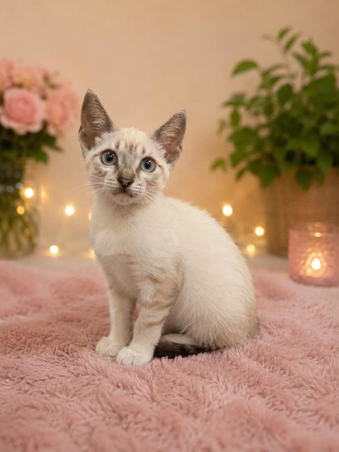 Lia, female Siamese for adoption at Deja Huella