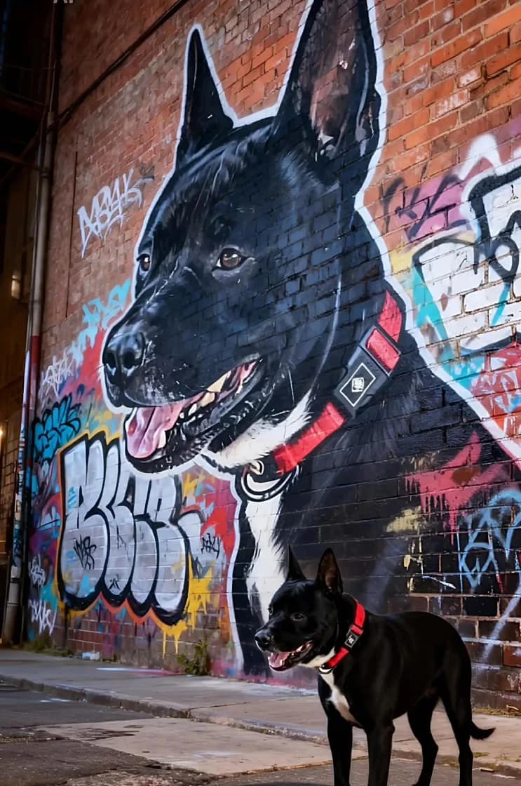 Blackie, Black male Staffordshire Bull Terrier for adoption at SCAN Costa Blanca