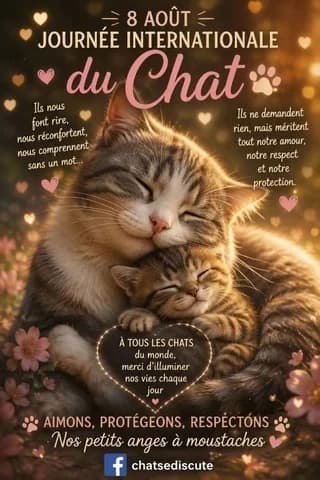 JOURNEE INTERNATIONALE DU CHAT, male Mixed Breed for adoption at Amis Chats, Saint-Étienne