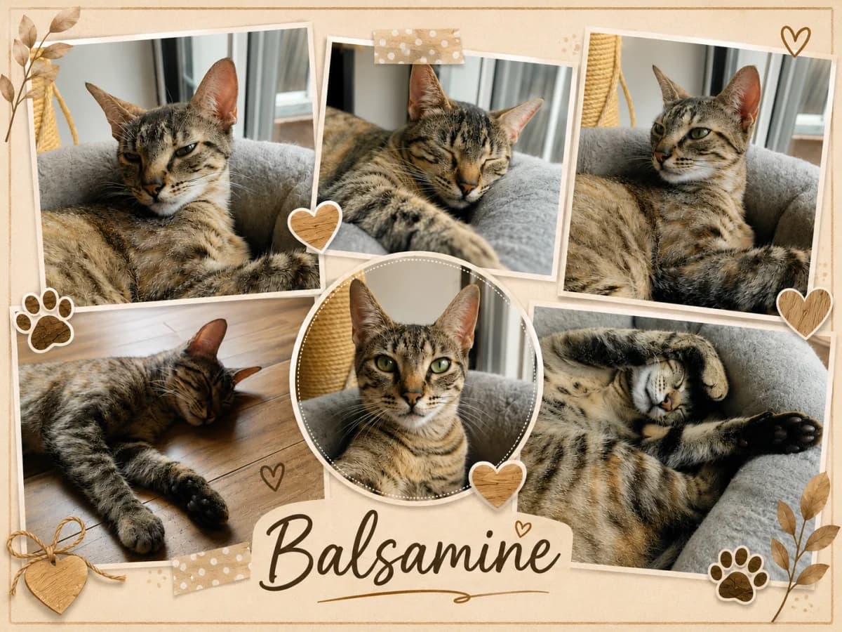 BAHAMAS, Tortie Tabby female 3yo Mixed Breed for adoption at Chiens Chats & Compagnie (Nantes), Nantes