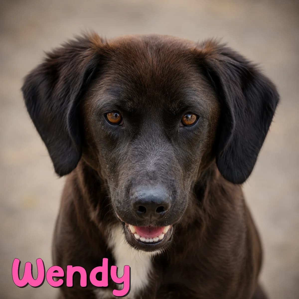 Wendy2, female Mixed Breed for adoption at Nobody S Dog France