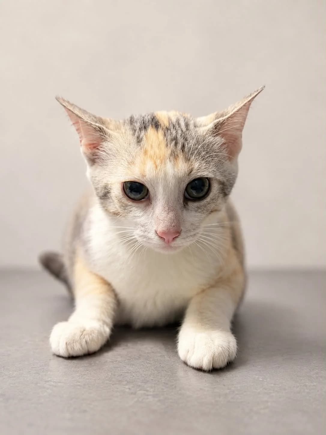 LILI, female puppy European Shorthair for adoption at Refuge Angoumois, Angoulême