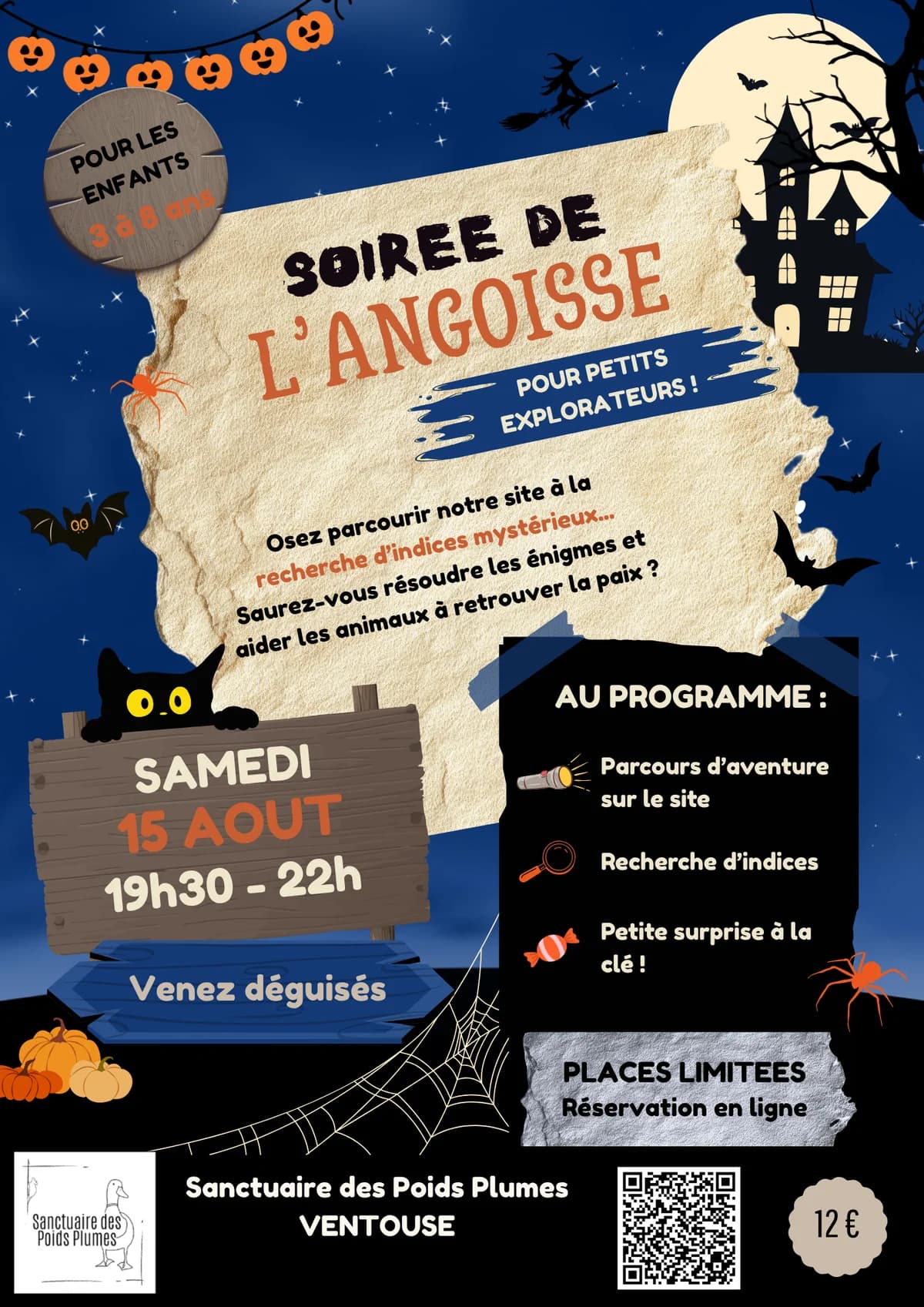 Soirée angoisse enfants, Mixed Breed for adoption at Sanctuaire des Poids Plumes