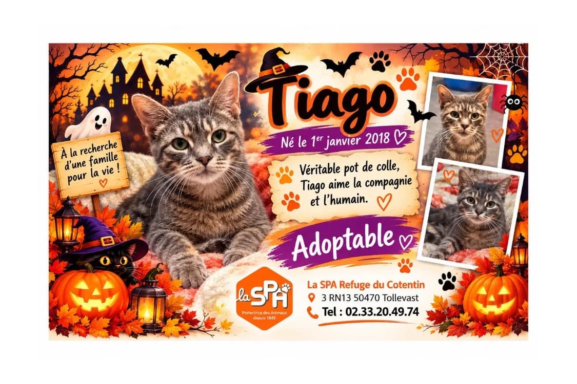 TIAGO, male senior Belgian Malinois for adoption at SPA Cherbourg (Cotentin), Cherbourg