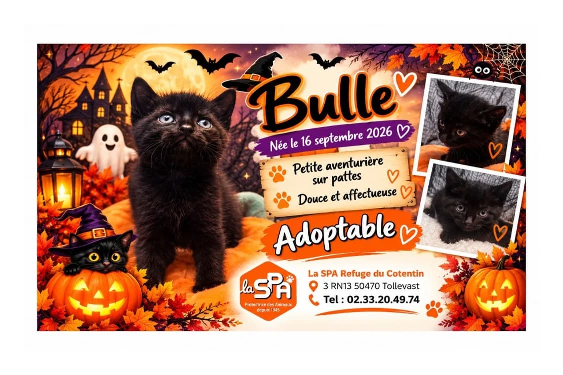 BULLE, female Mixed Breed for adoption at SPA Cherbourg (Cotentin), Cherbourg