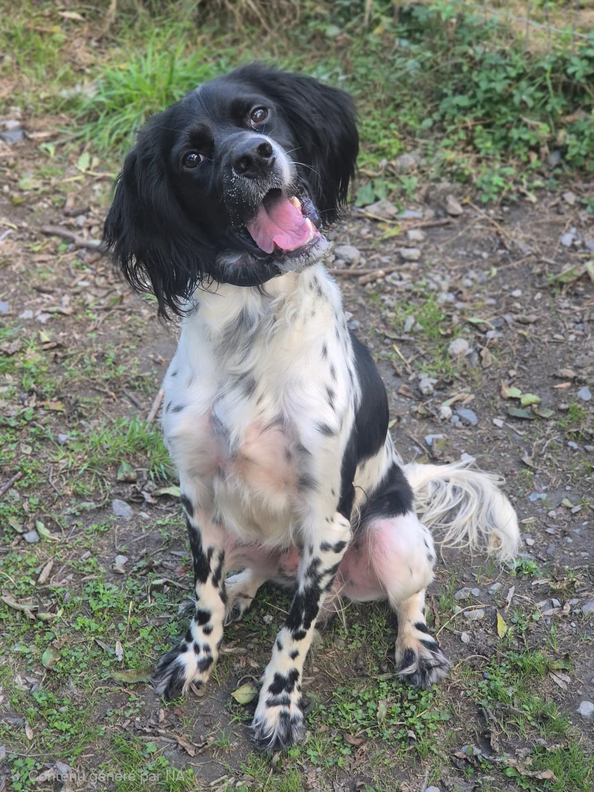 FALCO, male young English Setter for adoption at SPA 65 Tarbes, Tarbes