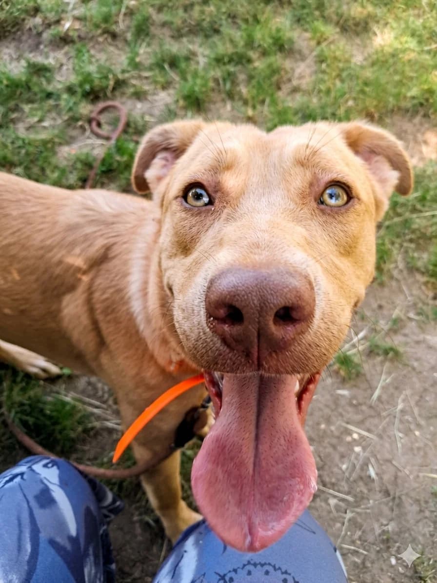 Sunny, male Labrador Retriever for adoption at SPA de l