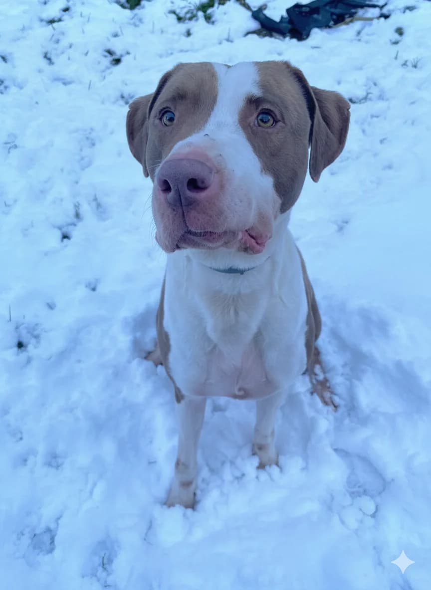 Celio, male puppy Pointer for adoption at SPA de l