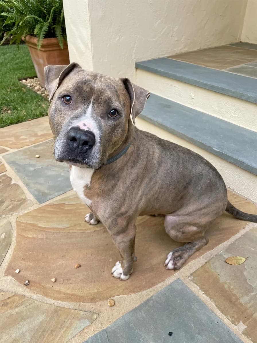 Tag, male mixed breed for adoption at SPA de l