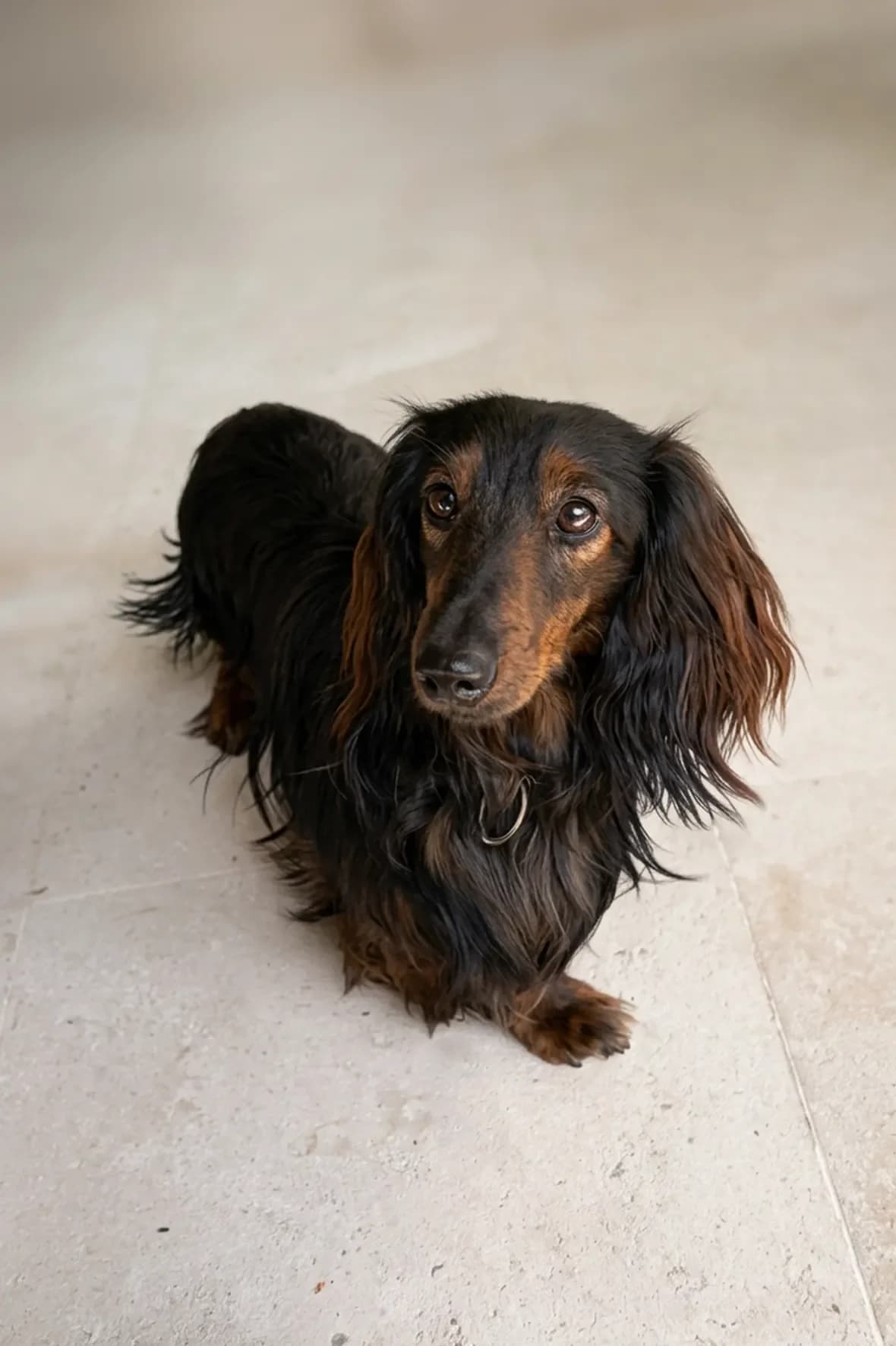 Azur, male young Dachshund for adoption at Teckels Sans Doux Foyer
