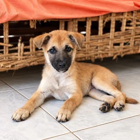 Bell, puppy Mixed Breed for adoption at Association Zang, zang