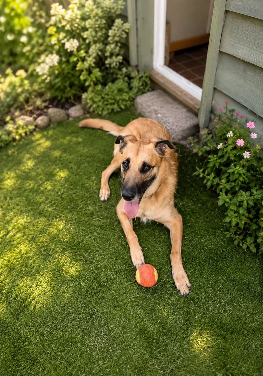 Manny, male 3yo Belgian Malinois for adoption at Ferne Animal Sanctuary, Chard