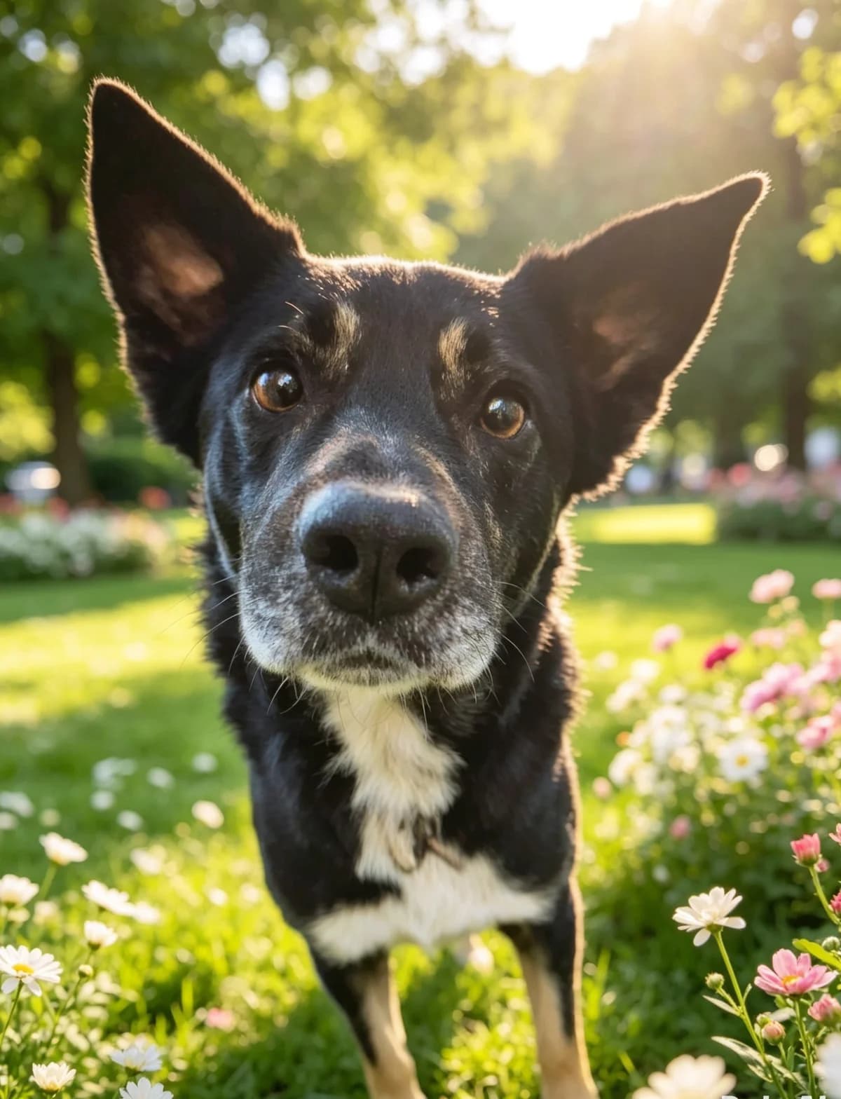 Ozzy, male 3yo Border Collie for adoption at Ferne Animal Sanctuary, Chard