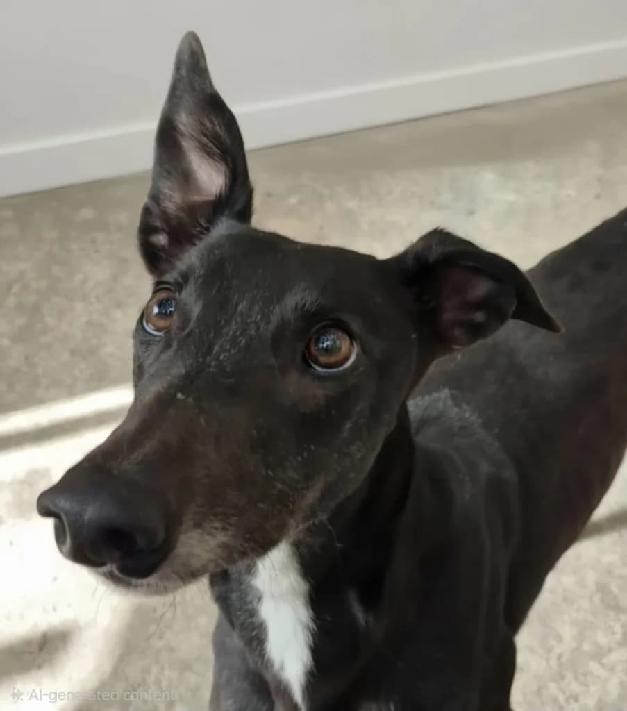 Cleo, female 5yo Greyhound for adoption at Greyhound Rescue Wales