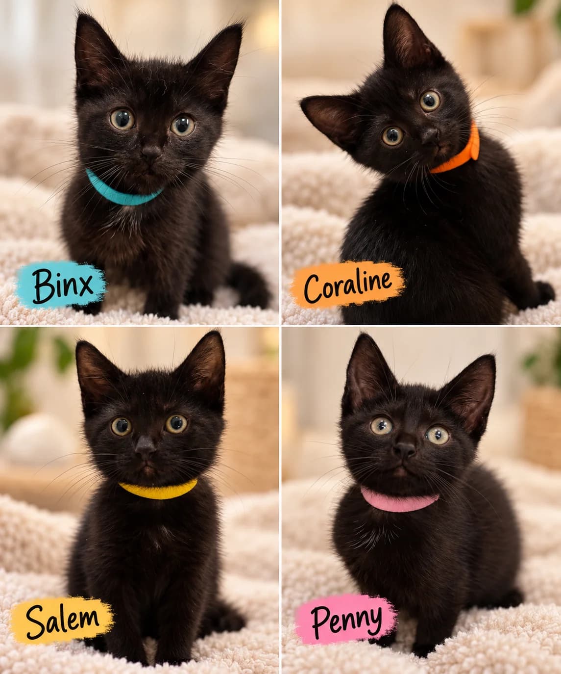 Coraline & Salem, puppy Mixed Breed for adoption at Jenny
