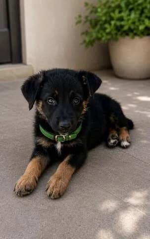 Rex 2 minon (Ρεξ 2 μηνών), male puppy Mixed Breed for adoption at Dogs Voice, Athens
