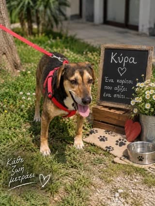 Kyra (Κυρα), female 7yo Mixed Breed for adoption at Dogs Voice, Athens