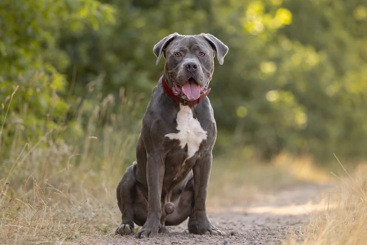 Pierre, goud female 4yo Cane Corso for adoption at Dierenopvang Hart van Brabant