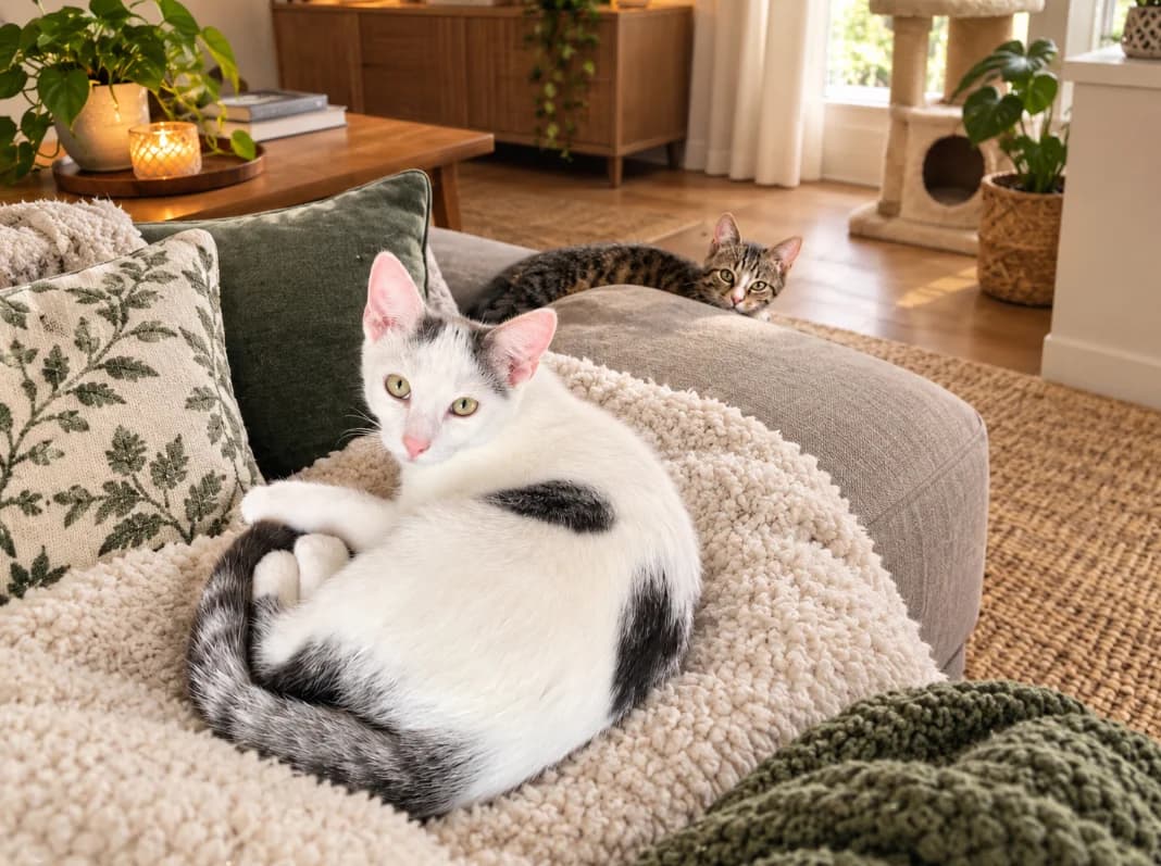 Kitten Mikky (nr. 23693), male puppy Mixed Breed for adoption at Dierentehuis
