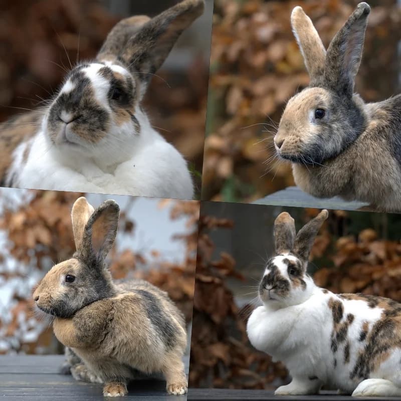 Snuf-16997 & Rosie-16998, young Mixed Breed for adoption at Flappus