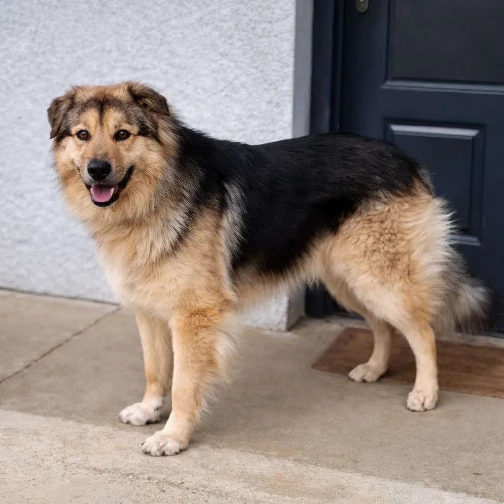 Aron ♂ 2,5 jaar, male 5yo Mixed Breed for adoption at stichting Idemo