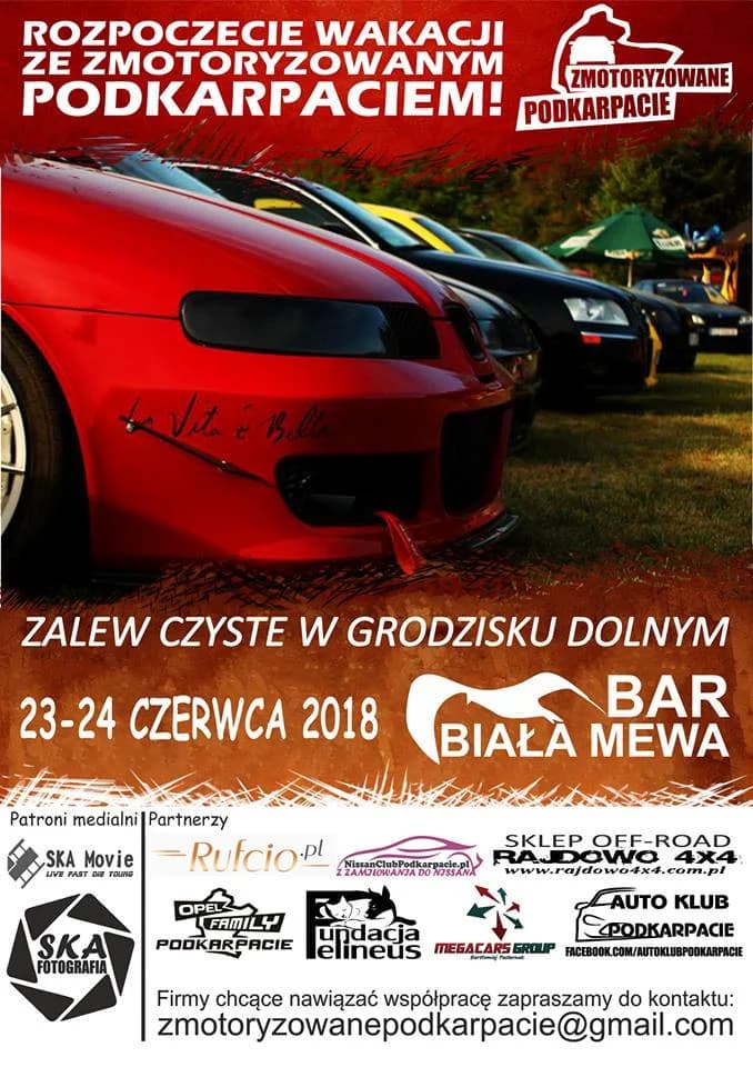 Fundacja Felineus na zlocie motoryzacyjnym w Grodzisku Dolnym, Pomeranian for adoption at Foundation for homeless animals felineus