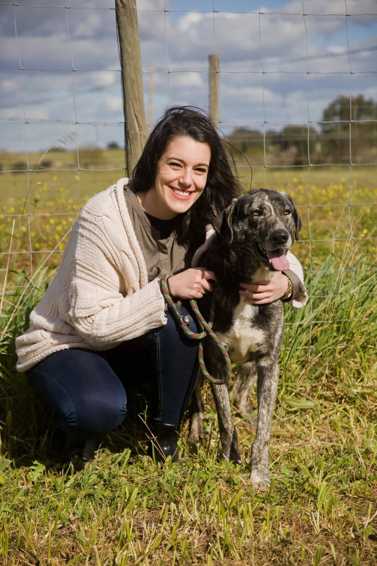 Surya, senior Mixed Breed for adoption at Animais do Cantinho (Évora)