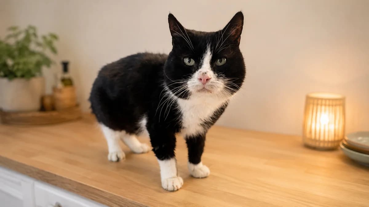 Senioren Farfar, male senior Mixed Breed for adoption at Hemlösa Katter Helsingborg