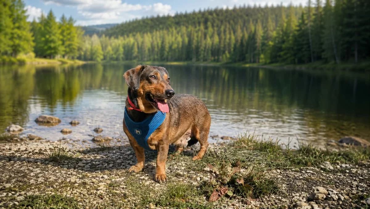 Mr. Hurky, mixed breed for adoption at Túlavá labka
