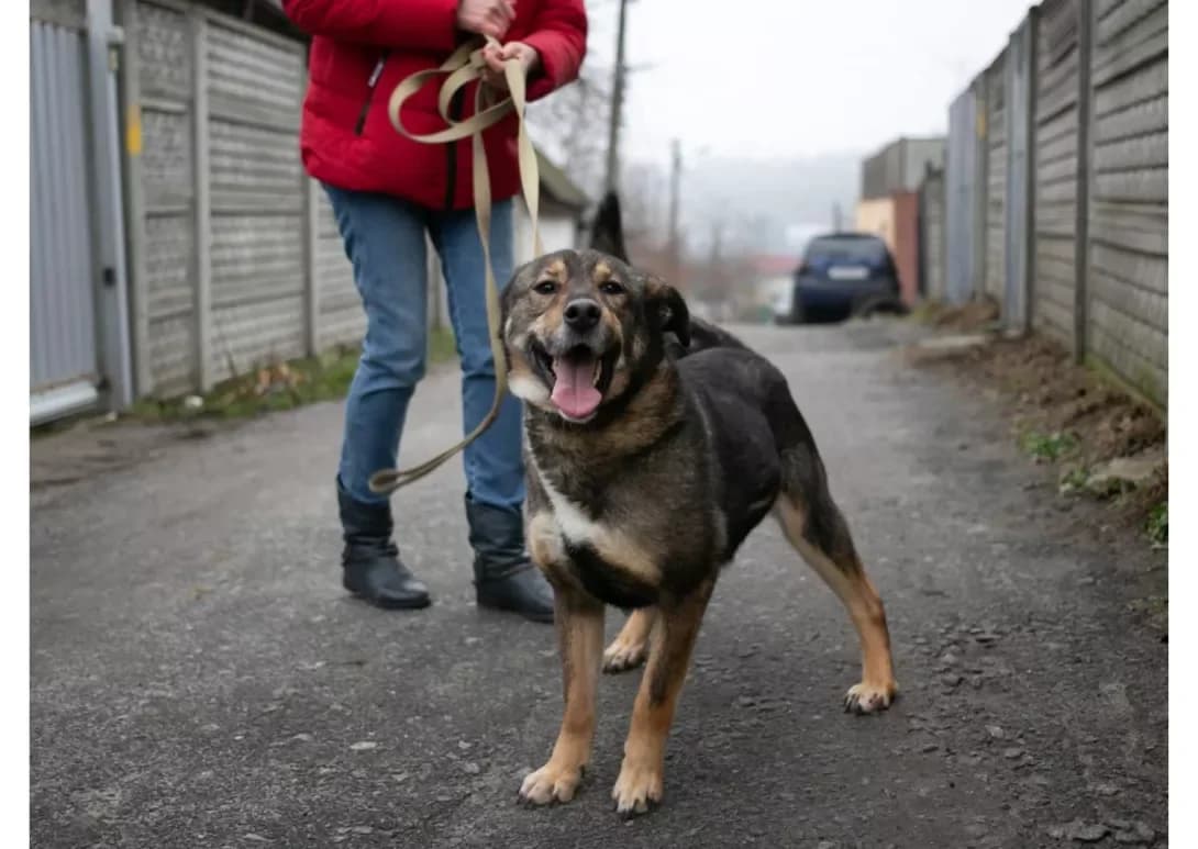 Archi (Арчі), male senior Mixed Breed for adoption at Happy Paw Kyiv