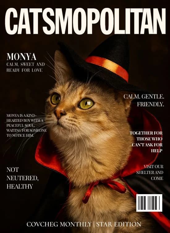 NashiKotiki (НашіКотики), Mixed Breed for adoption at Kovcheg Shelter Odesa, Odesa